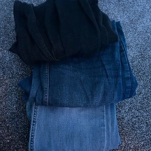3 pairs of name brand pants